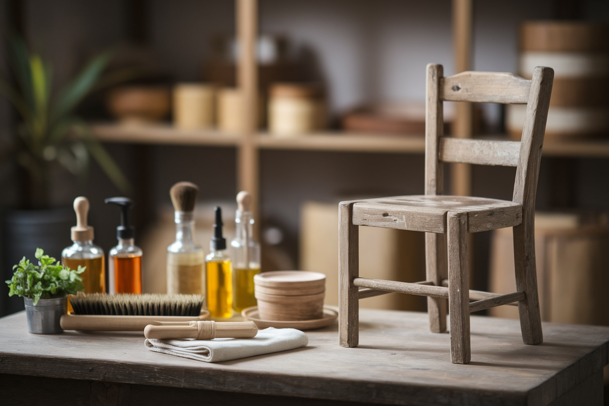 Les produits naturels pour rénover vos meubles anciens