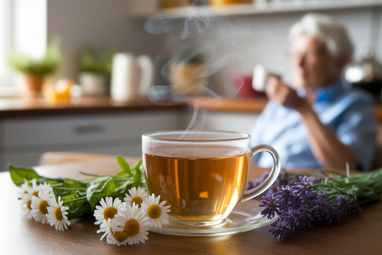 Tisanes et infusions recommandées pour la santé cardiovasculaire des seniors