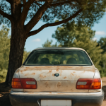 Enlever la résine de pin sur la carrosserie avec des solutions naturelles